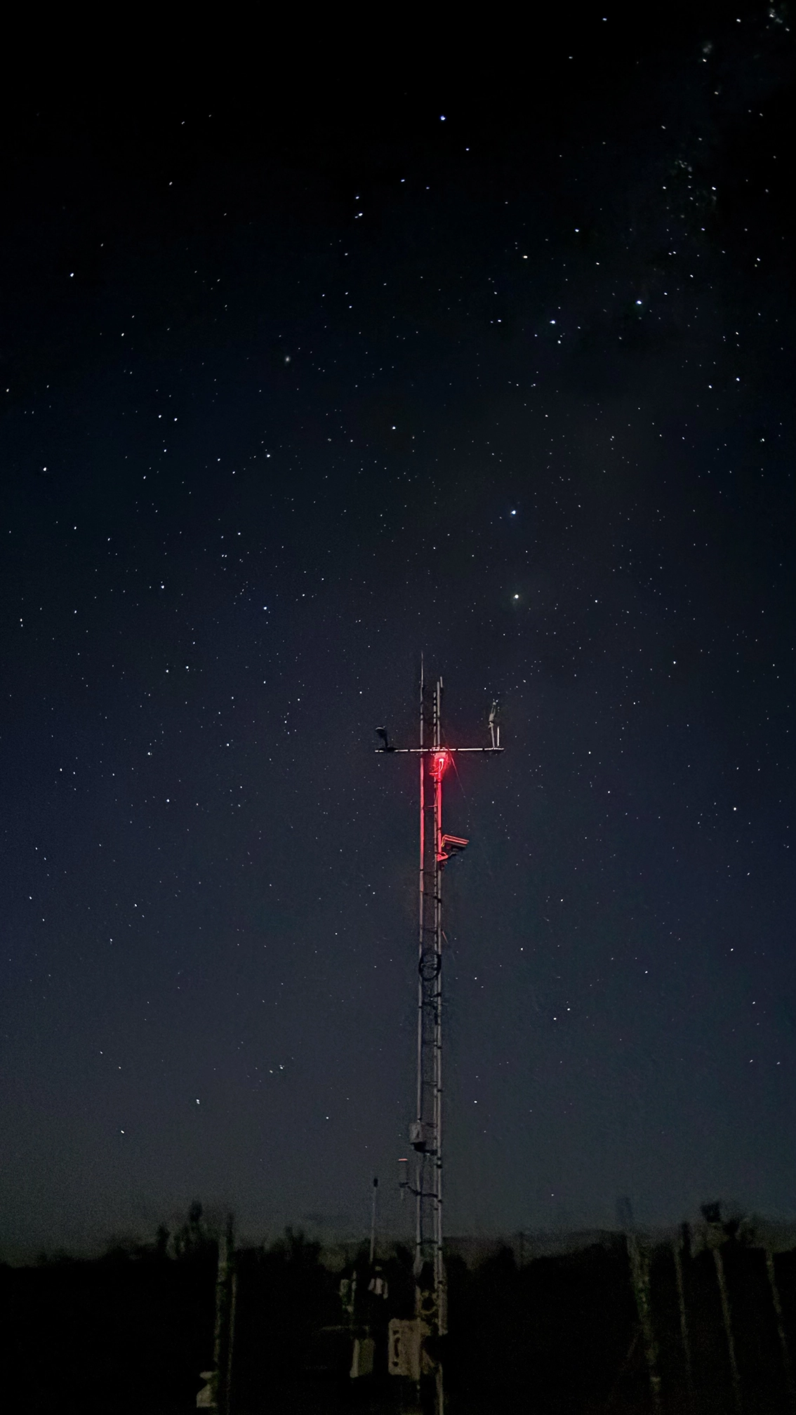 Torre Eddy Covariance ubicada en el matorral del Parque Nacional Bosque Fray Jorge